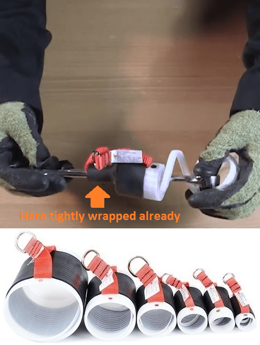 Stronghold Cold Shrink Attachment – The Stronghold Cold Shrink Attachment is a great way to make a lasting attachment point on your tool without the need for a heat gun. – Now available at MTN Shop UK. - imagen 6