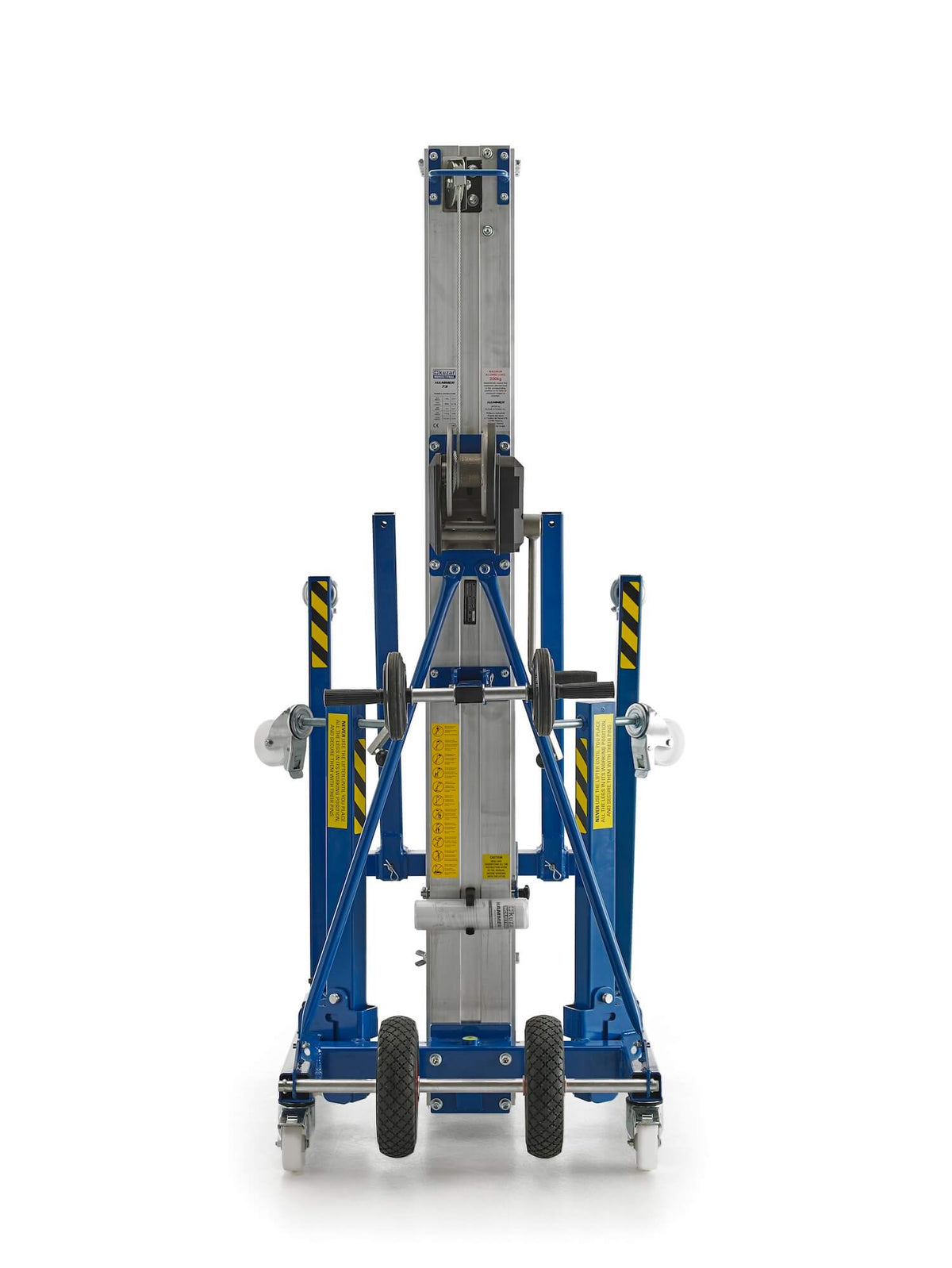 Kuzar Industrial Lifter 300kg/7.3m - HAMMER 73 – Made in Spain, this highly affordable heavy-duty stacker is incorporated with an Inertia Brake System. It has high-quality wheels and a powerful winch for efficient lifting. – Now available at MTN Shop UK. - imagen 2