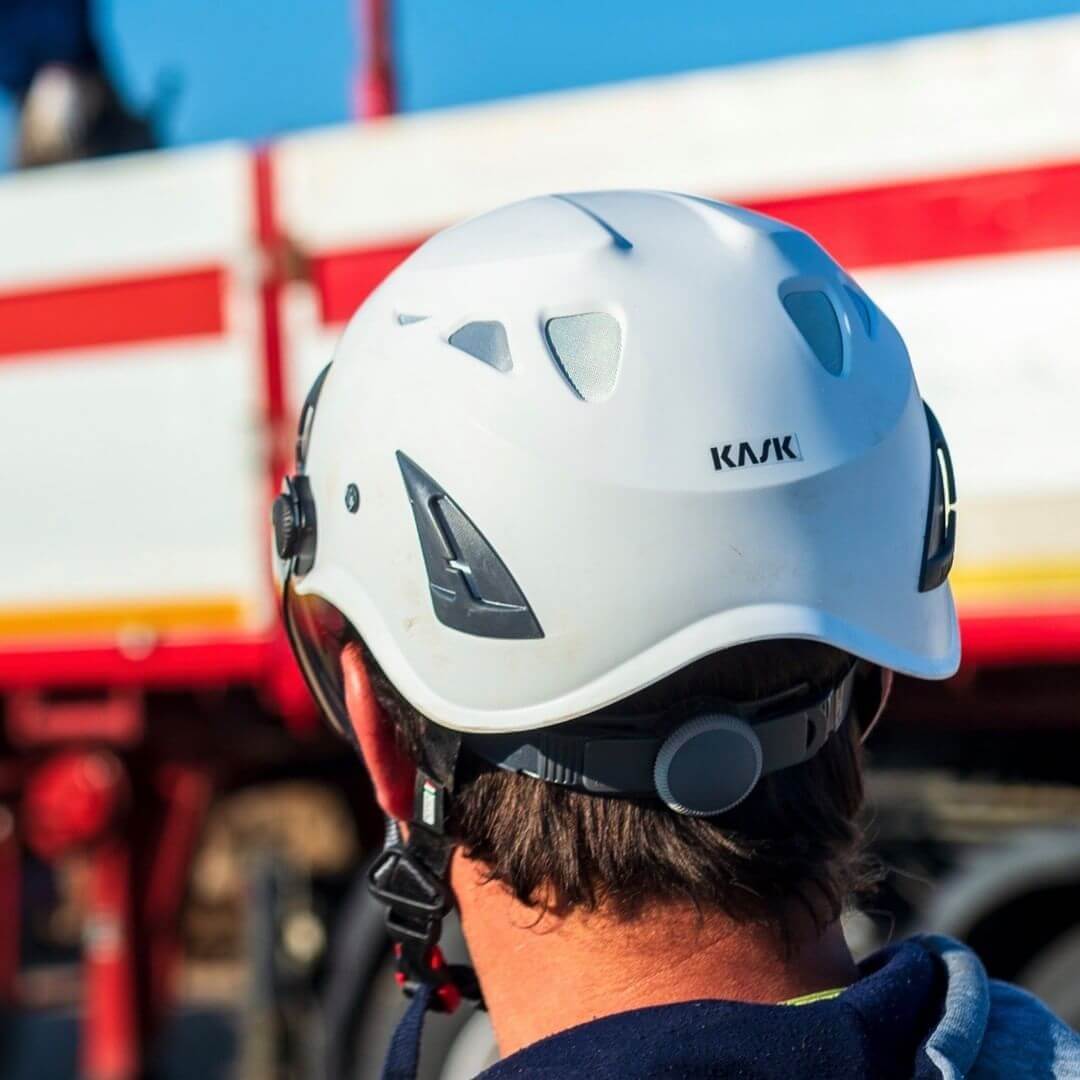 Kask Hard Hat - Plasma (White, in use) - imagen 9