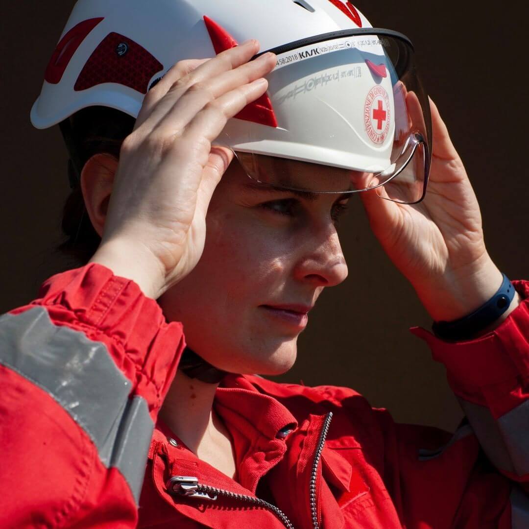 Kask Safety Helmet with Visor EN14052 - imagen 5