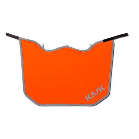 KASK Zenith Helmet Neck shades – Compatible exclusively with Zenith Helmets, the KASK Neck Shade, with UPF 50+, protects an individual’s neck and ears from harmful UV exposure. Shop now for the KASK Neck Shade, available in both grey and orange Hi-Viz. – Now available at MTN Shop UK. - imagen 2