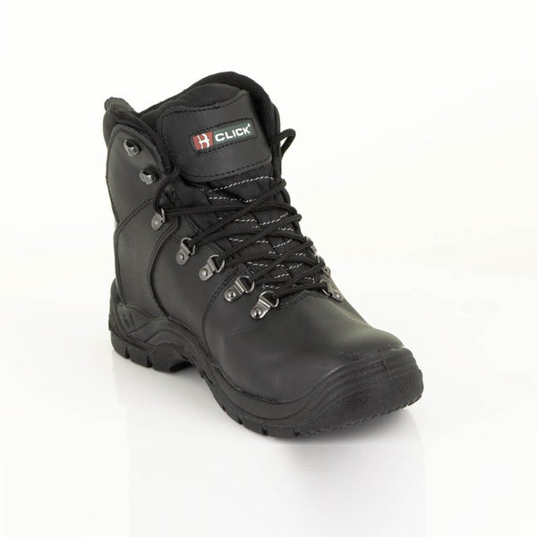 Click Metatarsal Boots – Using Poron XRD technology, these metatarsal boots with a robust design are S3 SRC certified, offering excellent slip resistance and metatarsal impact protection. Upper in water resistant leather. – Now available at MTN Shop UK.