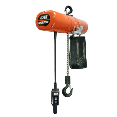 CM Lodestar Electric Chain Hoist - 3000kg (Hook Suspension) – – Now available at MTN Shop UK.