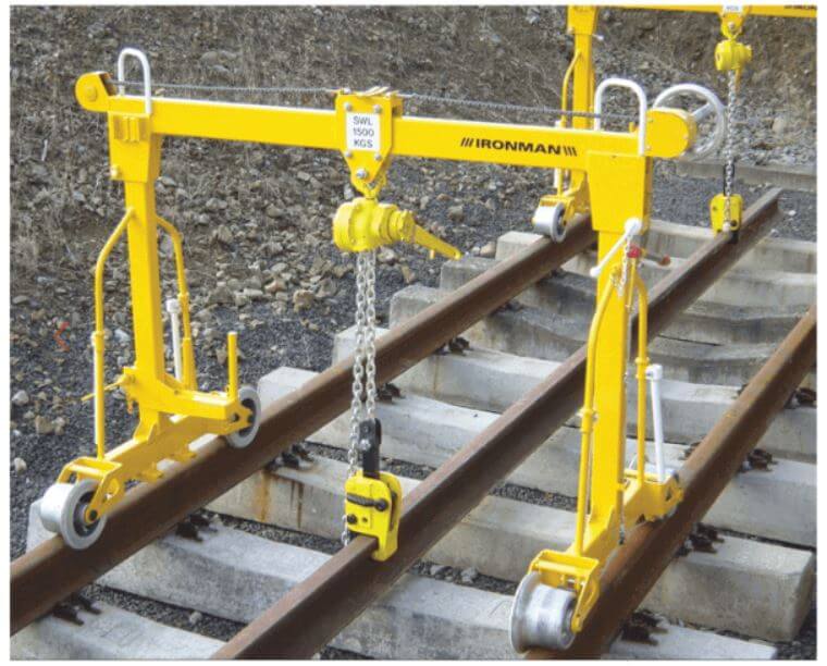 Camlok Rail Clamp CR 1000-2000 kg with Safety Lock - imagen 3