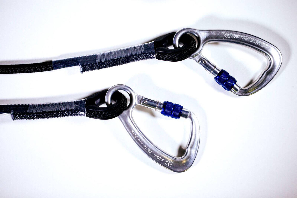 Static Lanyard with Carabiners. Supplied by MTN Shop EU - imagen 2
