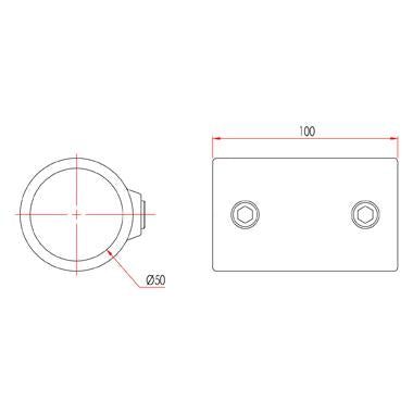 Key Clamp: Doughty Sleeve Joint. Supplied by MTN Shop EU - imagen 2