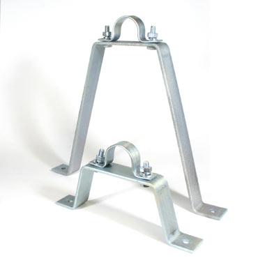 Doughty Pipe to Wall Brackets(Steel) fit ⌀48mm Bar and are offered by MTN Shop EU