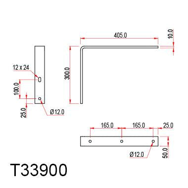 Doughty Wall Bracket- Light-duty& Heavy-duty- MTN Shop EU - imagen 3