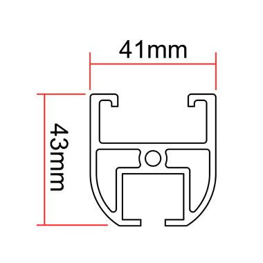 Doughty Rail - Low Profile Aluminium Curtain Track – second image