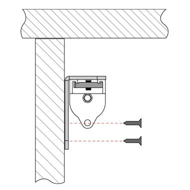 Doughty Rail - Wall Bracket (Steel) – second image