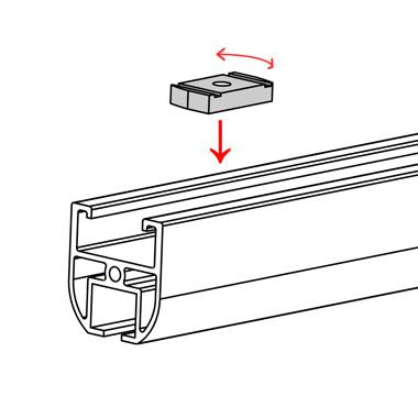 Doughty Rail - Unistrut Channel Nut – second image