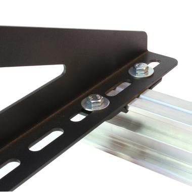 Doughty Studio Rail - 40mm, 100mm & 114mm Clamps – Supplied with fasteners, a pair of rail clamps designed to work with the range of Slotted Wall Brackets. Able to clamp rail directly to a solid surface. – Now available at MTN Shop UK. - imagen 5