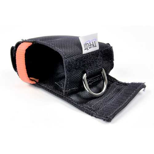 Stronghold Tape Measure Sleeve with D-ring – The stronghold tape measure sleeve fits most brands between 6 and 10.5m and allows your tool to be safely tethered while working at height. – Now available at MTN Shop UK.