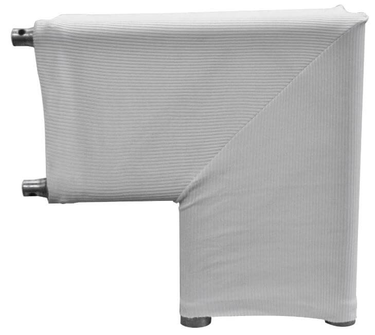 Showtex Trussleeve 2-Way Corner – Covering your truss safe, fast, and easy or turning it into a design feature without any visible seams. Permanently flame retardant. – Now available at MTN Shop UK. - imagen 2