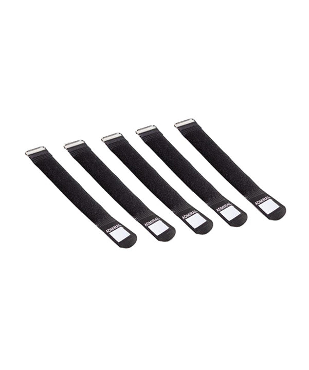 pack of 5 black cable wraps