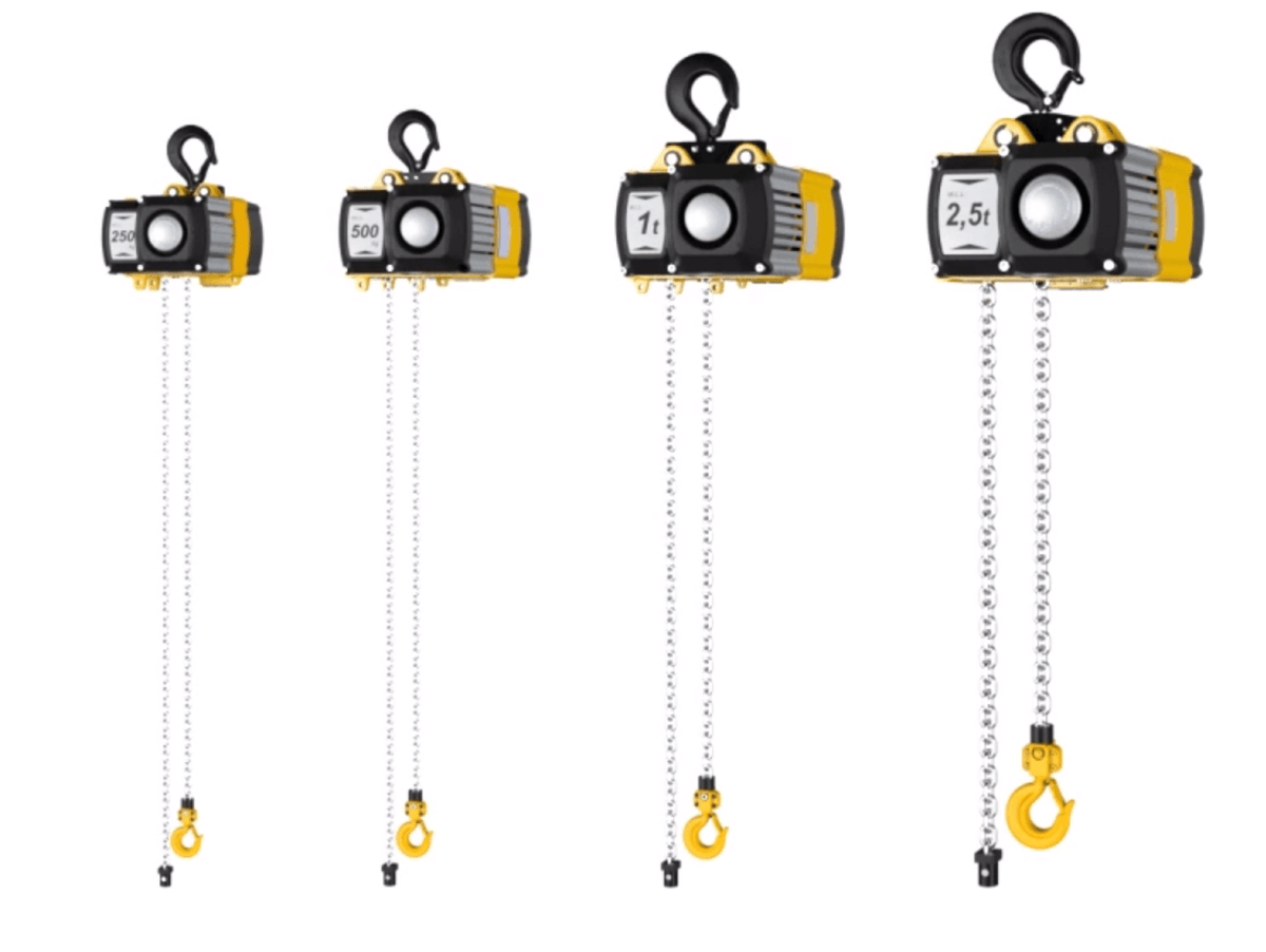 Yale Electric Chain Hoist CPV. Supplied by MTN Shop EU