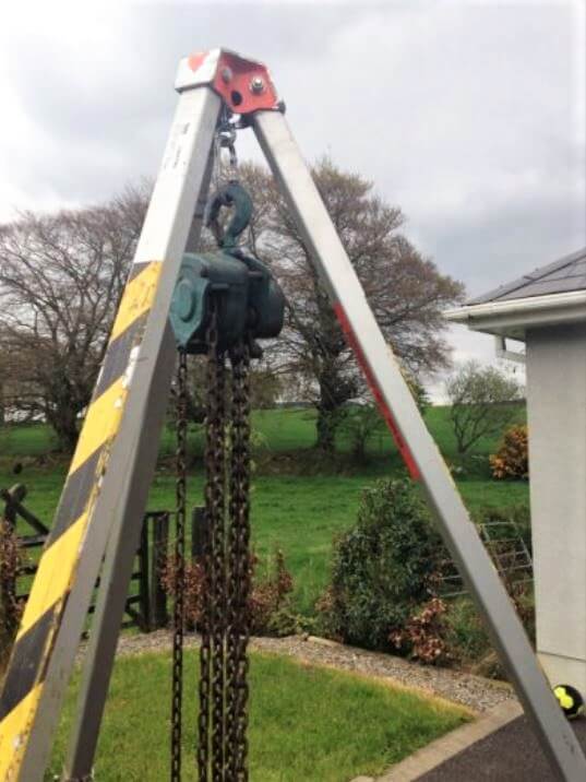 Yale Safety Tripod and Winch 20m/25m – For many applications such as confined space access (manholes, silos, vessels etc), rescue & retrieval. – Now available at MTN Shop UK. - imagen 5