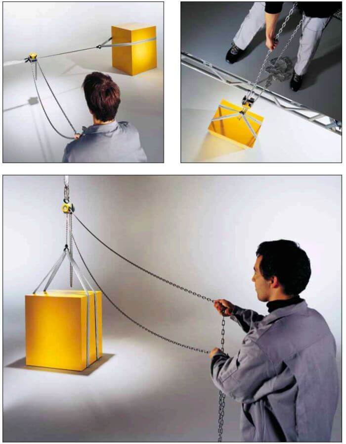 Yalelift360 Hand Chain Hoist. Capacity: 500kg - 20000kg. Supplied by MTN Shop EU - imagen 2