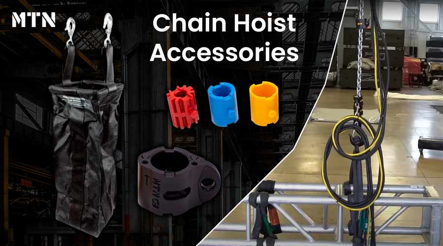 MTN Chain Hoist Accessories for Entertainment Rigging