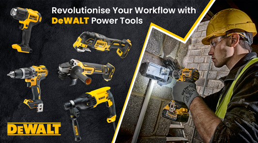 Revolutionise Your Workflow with DeWALT Power Tools