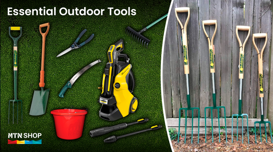 Must-Have Tools for Outdoor Projects– Now available at MTN Shop UK.