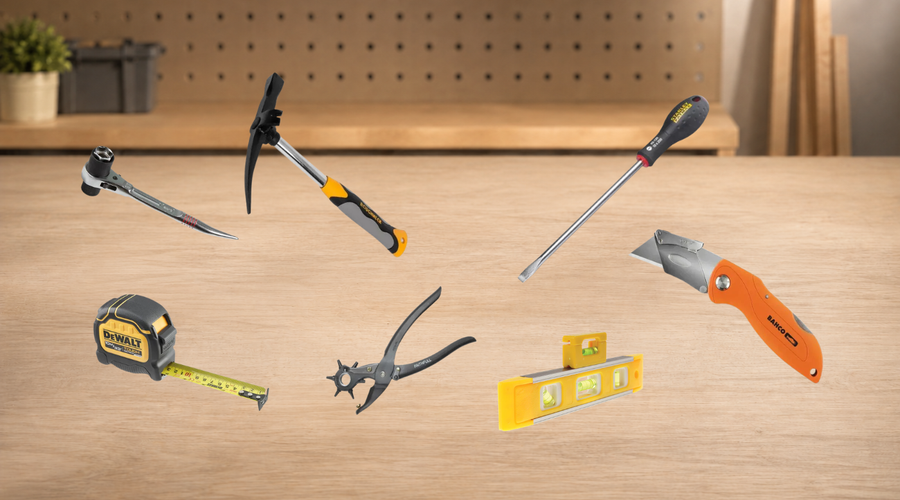 10 Essential Hand Tools for Every Home Tool Kit