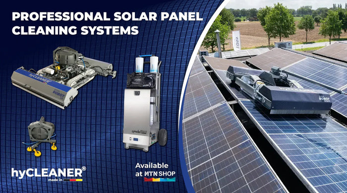 hyCLEANER® solarROBOT Pro: Fast, Chemical-Free PV Cleaning at Scale