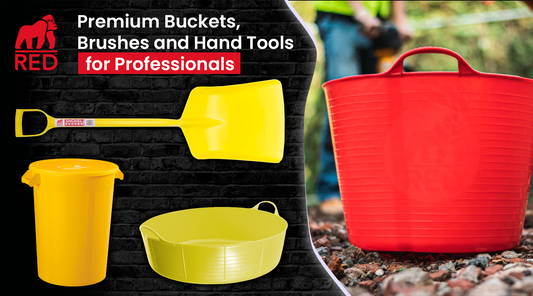 Red Gorilla: Premium Buckets, Brushes, and Hand Tools for Professionals