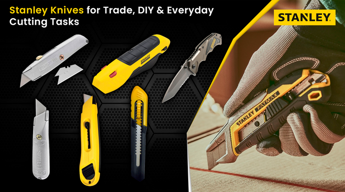 Stanley Knives for Trade, DIY & Everyday Cutting Tasks