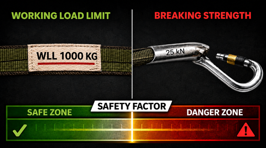 Working Load Limit vs Breaking Strength: Full Guide to Safe Rigging