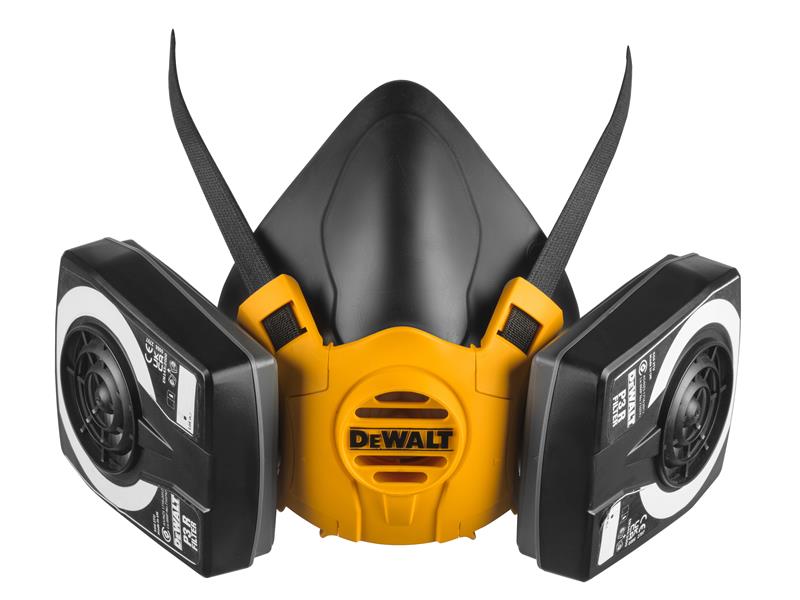 Dewalt Respirator PPE yellow and Black