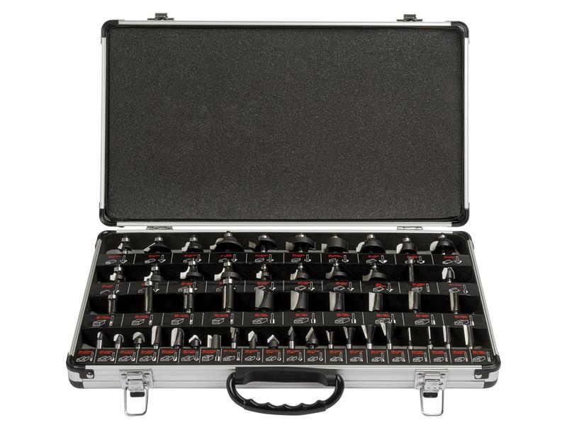 Trend  1/4in TCT Router Bit Starter Set, 50 Piece