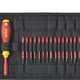 Wiha SoftFinish® electric slimVario Screwdriver Set, 19 Piece
