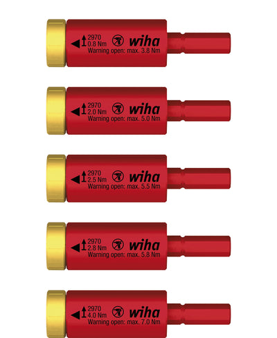 Wiha electric easyTorque Adapter Set, 5 Piece – – Now available at MTN Shop UK.