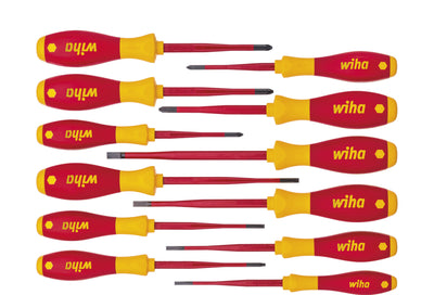 Wiha SoftFinish® electric slimFix Screwdriver Set, 12 Piece – – Now available at MTN Shop UK.