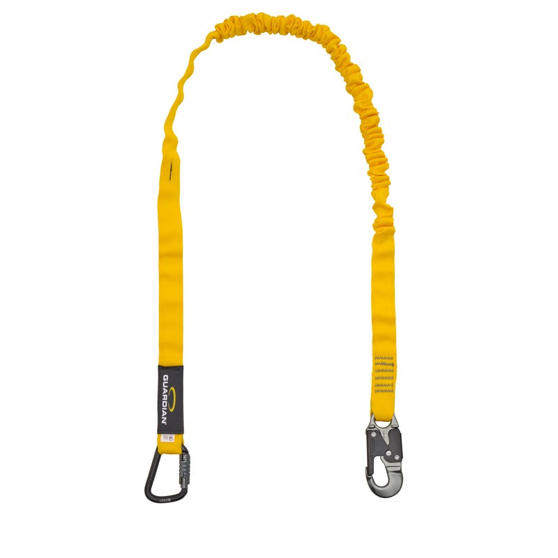 Guardian Internal Shock Absorbing Lanyard – This range provides the user with a single leg with an internal shock absorber and a wide variety of hook types. These lanyards are ideal for all fall arrest scenarios. 2 lengths are available – Now available at MTN Shop UK. - imagen 3