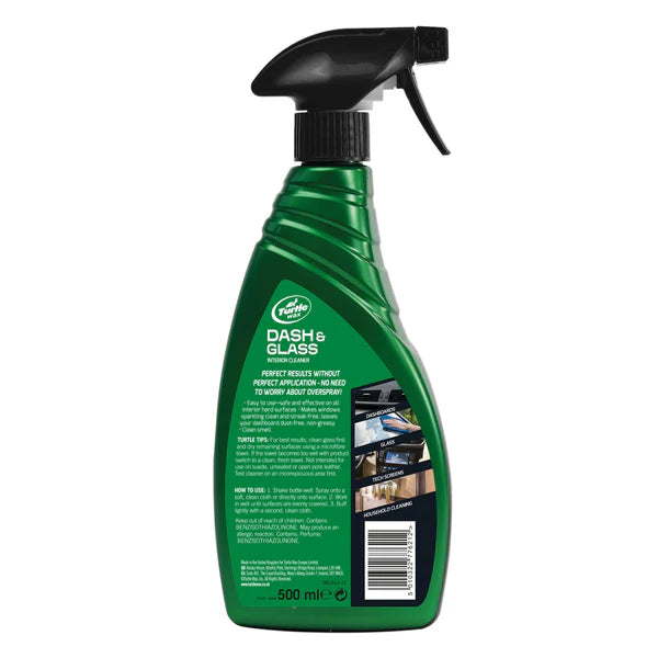 Turtle Wax Dash & Glass Interior Cleaner 500ml – – Now available at MTN Shop UK. - imagen 5