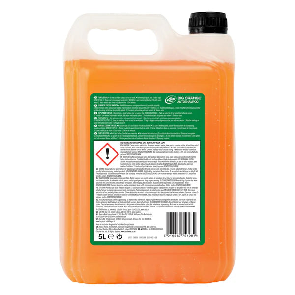 Turtle Wax Big Orange Autoshampoo 5 litre – – Now available at MTN Shop UK.