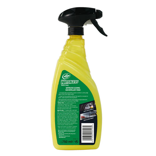Turtle Wax Wash & Wax Waterless Cleaning 750ml – – Now available at MTN Shop UK.