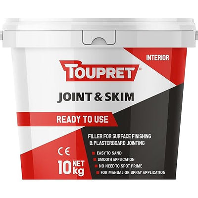 Toupret Ready To Use Joint & Skim 10kg – – Now available at MTN Shop UK.