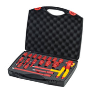 Wiha Insulated 1/2in Ratchet Wrench Set, 21 Piece (inc. Case) – – Now available at MTN Shop UK.