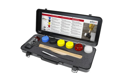 Wiha Assorted Hammer Face Set, 9 Piece – – Now available at MTN Shop UK.