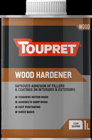 Toupret Wood Hardener 1 litre – – Now available at MTN Shop UK.