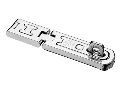 ABUS Mechanical  100/100 DG Hinged Hasp & Staple Carded 100mm
