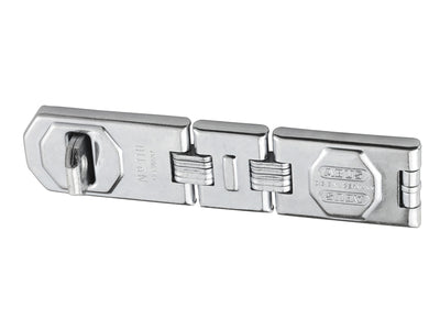 ABUS Mechanical  110/195 Hinged Hasp & Staple Carded 195mm