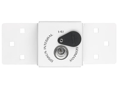 ABUS Mechanical  141/200 Diskus® Integral Van Lock White & 26/70mm Diskus® Padlock