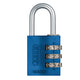 ABUS Mechanical  145/30 30mm Aluminium Combination Padlock Blue 46577