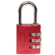 ABUS Mechanical  145/30 30mm Aluminium Combination Padlock Red 46578