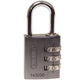 ABUS Mechanical  145/30 30mm Aluminium Combination Padlock Titanium 46585