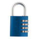 ABUS Mechanical  145/40 40mm Aluminium Combination Padlock Blue 49523